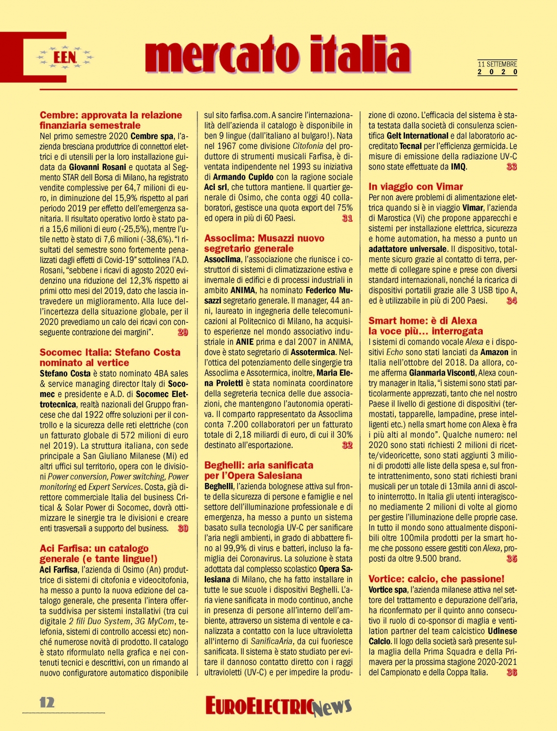 Aci Farfisa: un catalogo generale (e tante lingue!)