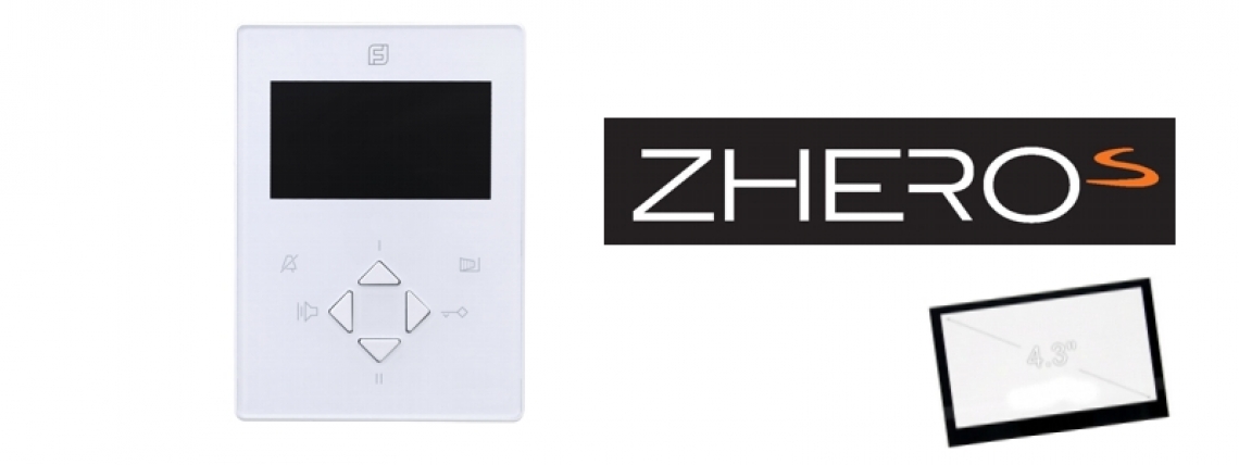 Available the new ZH1252WE with 4.3" screen