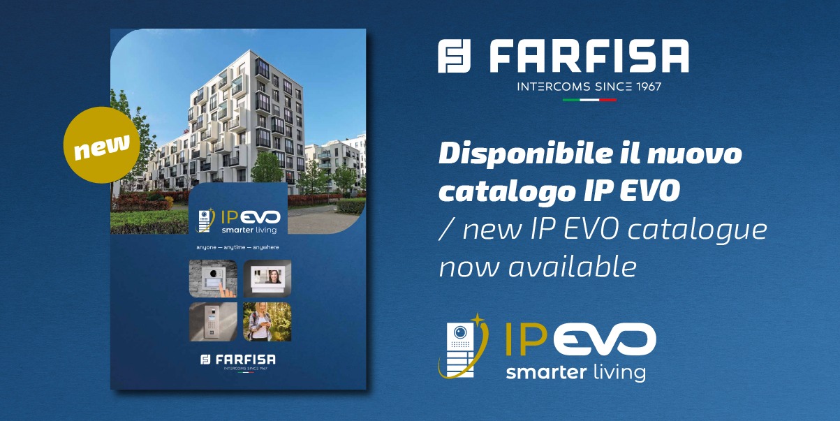 Disponibile il nuovo catalogo IP EVO!