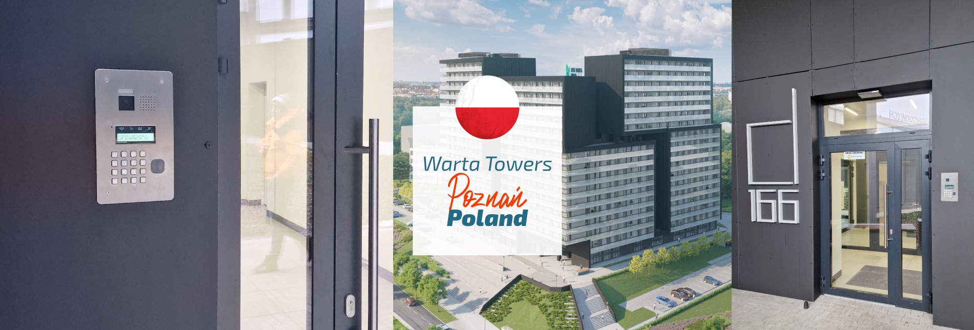 Europe Warta Towers Poznan Poland