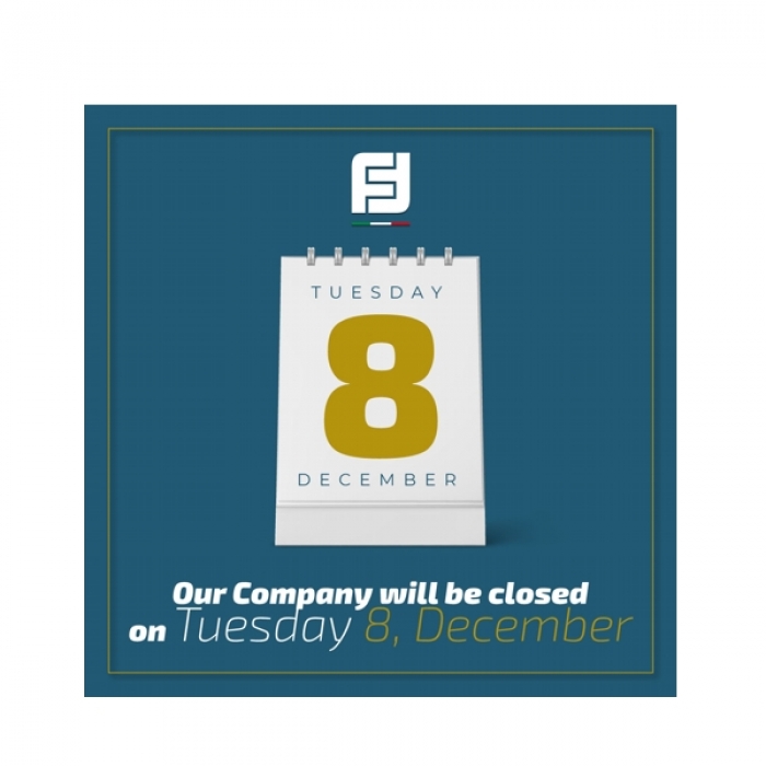 Farfisa is closed 8th December