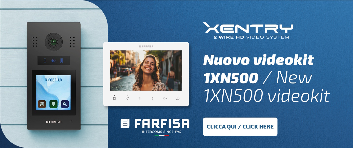Il nuovo videokit 1XN500 è espandibile!