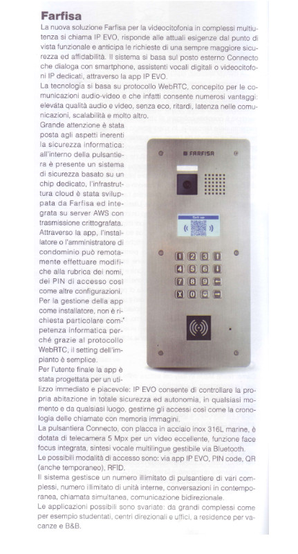 IP EVO per la sicurezza