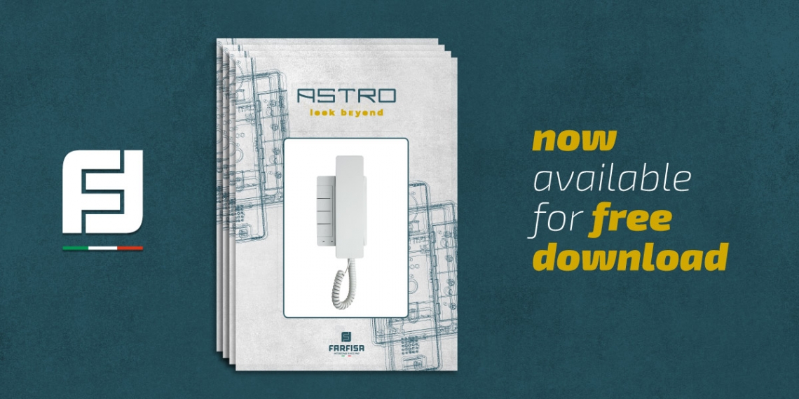 La brochure sur l'interphone Astro est en ligne !