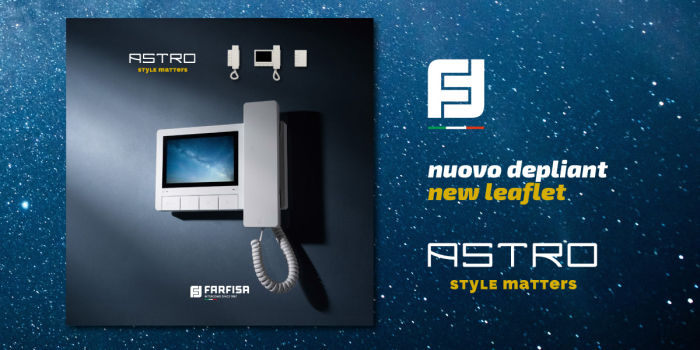 New Astro brochure, Style matters.