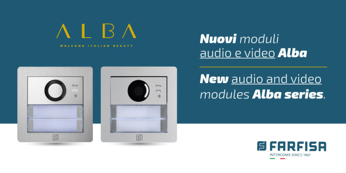 Nouveaux modules Alba