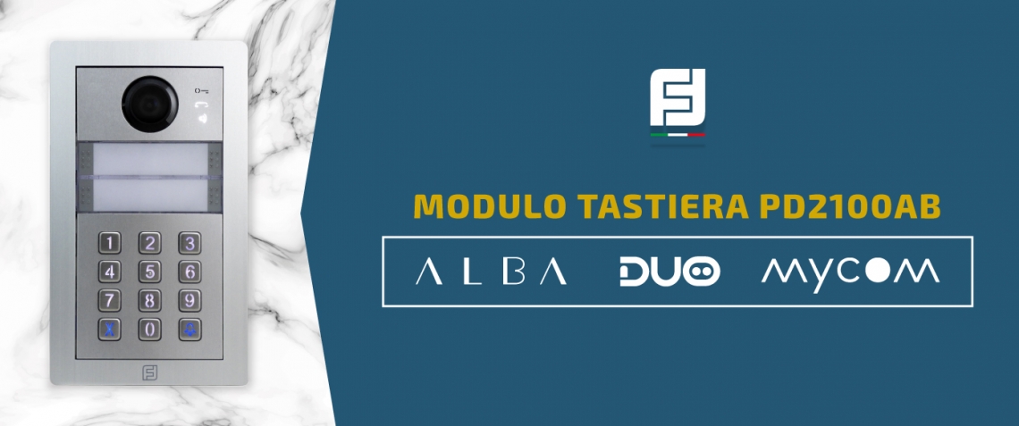 Nuova PD2100AB modulo tastiera digitale Alba
