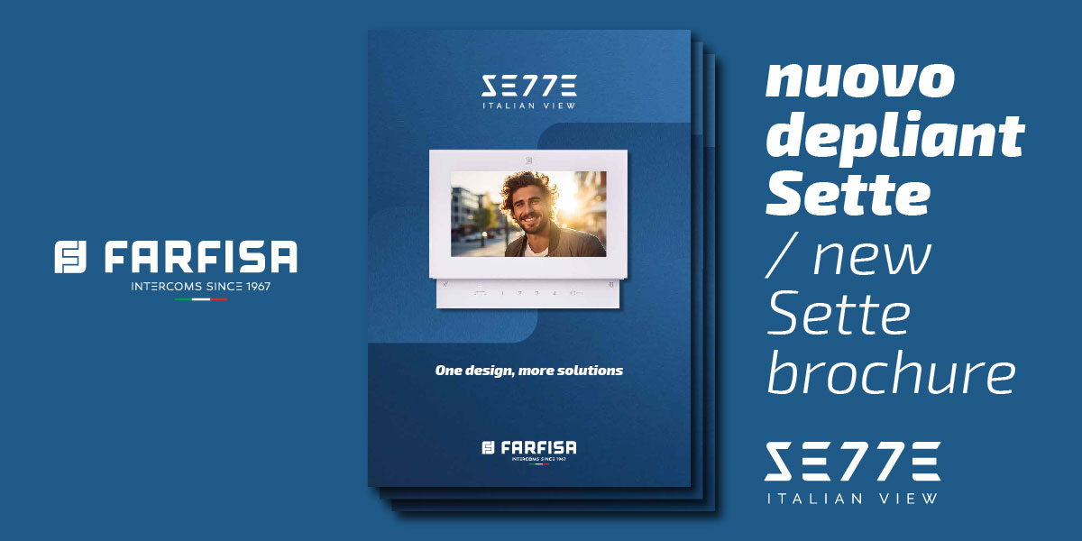 Nuovo depliant Sette