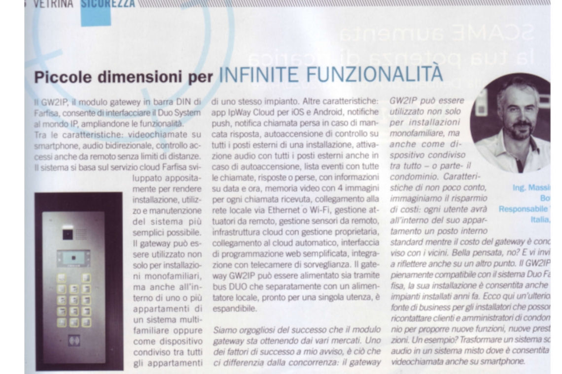 Piccole dimensioni per infinite funzionalità