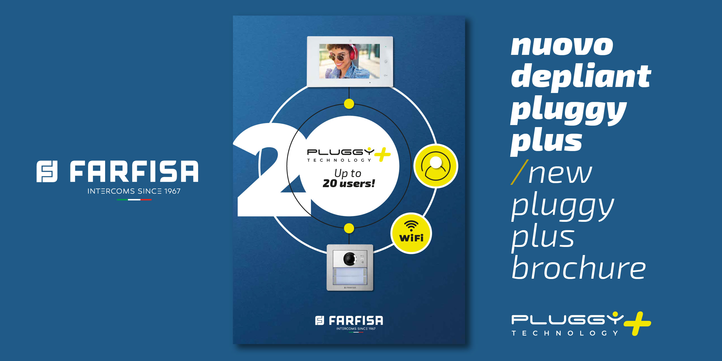 Pluggy Plus: il nuovo depliant