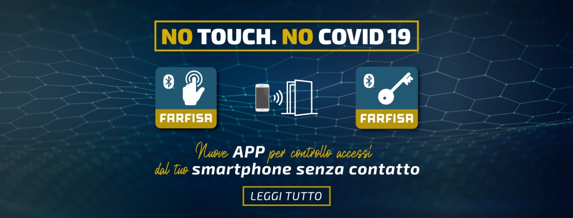 Soluzioni "notouch/nocovid"