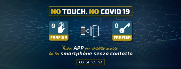 Soluzioni "notouch/nocovid"