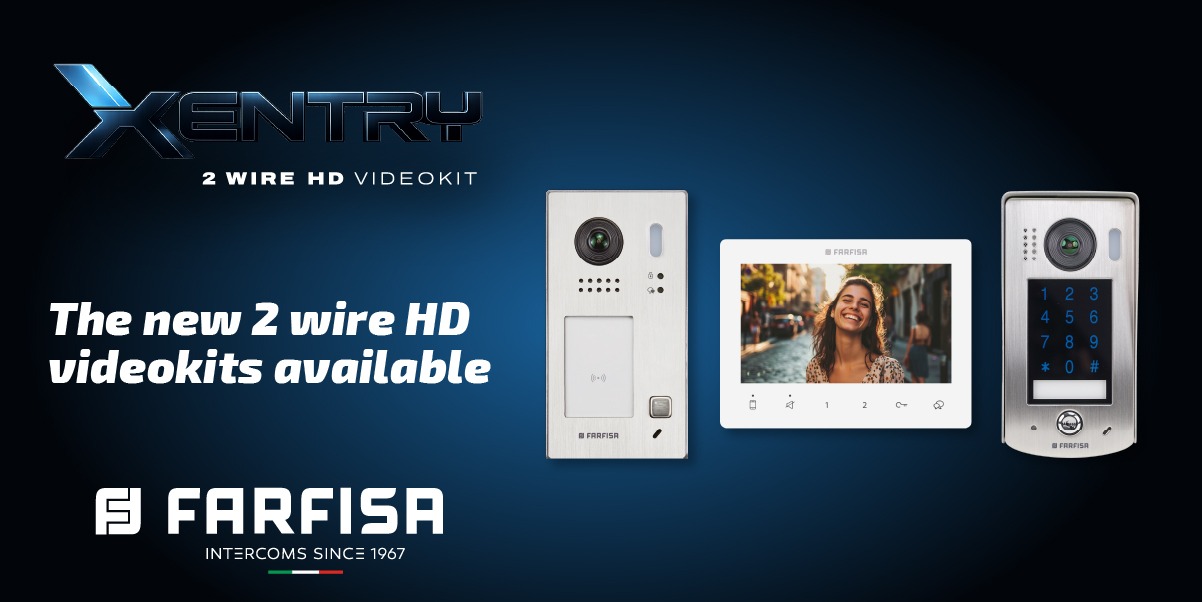 ¡Ya están disponibles los videokits Xentry HD de 2 hilos!